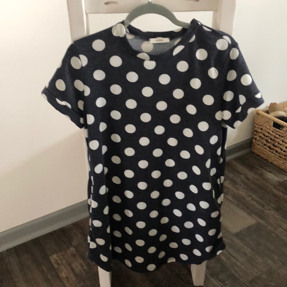 Polka Dot T Shirt Dress